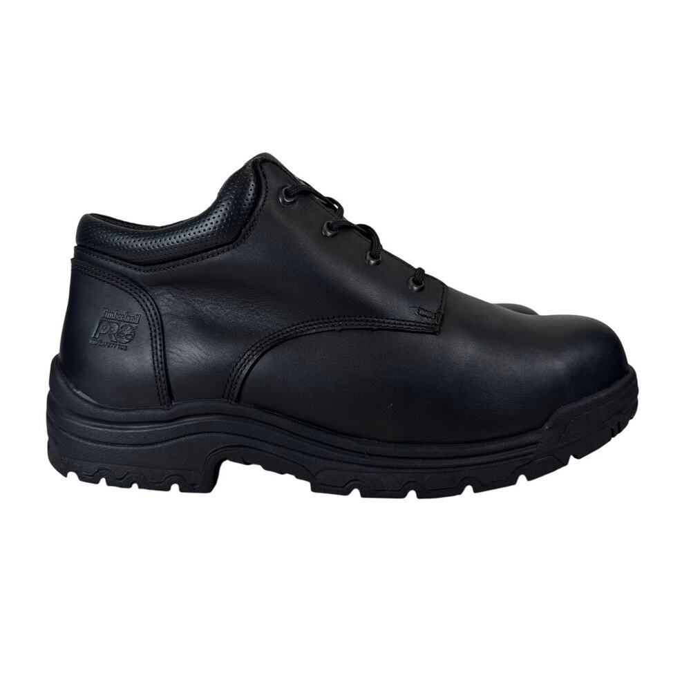 Timberland Pro Titan Oxford Safety Shoe Mens 15 Wide Alloy Toe Black Leather